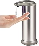 Hand Soap Dispenser, Easy to Use, Fits Most Soaps, 3 Adjustable Dispensing Levels for Home Bath Kitchen