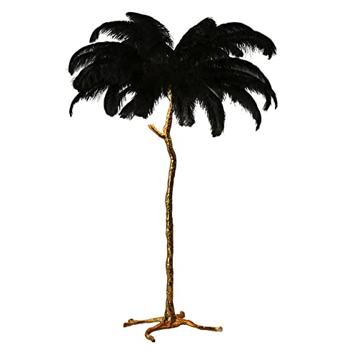 Feder Tischlampe Feder Lampe,Feder Nachttischlampe...