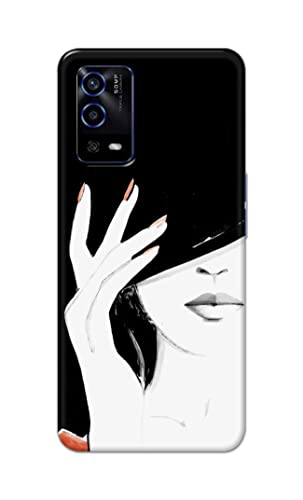 Image of PRINTFIDAA Photo of Beautiful Girl Hard Back Cover for Oppo A55 Back Cover -(P6) KAT1005