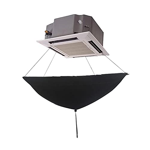 Cubiertas de Lavado para Aire Acondicionado, Reutilizables, para Techo y Pared, Color Negro