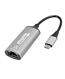 Plugable 5Gbps USB-C Ethernet Adapter | 5000Mbps Wired Network for Windows, macOS,...