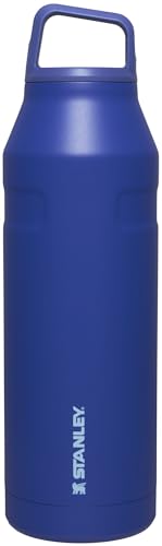 Image of Stanley IceFlow Cap and Carry Water Bottle | Wide Mouth Twist Lid | Lightweight & Leakproof for Travel & Sports | Insulated Stainless Steel | BPA-Free