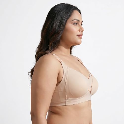Image of ELEG & STILANCE Maternity Feeding Bra Padded Nursing Bra with Adjustable Straps Easy Baby Breastfeeding New Moms