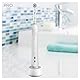 Oral-B PRO 1 200 Elektrische Zahnbürste/Electric Toothbrush für eine gründliche Zahnreinigung, 3 Putzprogamme, Drucksensor & Timer, 1 Sensitive Clean Aufsteckbürste, Geschenk Mann/Frau, weiß