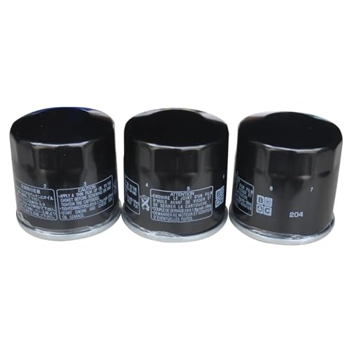 Filtre à huile pour moto Honda CBR500R et CB500X de 2013 à 2022 - Pack de 3