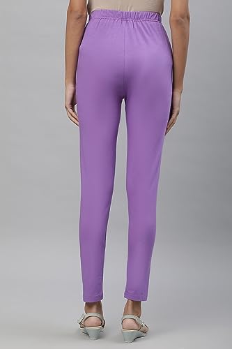 Image of Aurelia Cotton Skinny Lycra Strechable Pants for Women | Ankle Length Leggings for Women | Cotton Leggings for Women | Lycra Leggings for Women | Leggings for Women