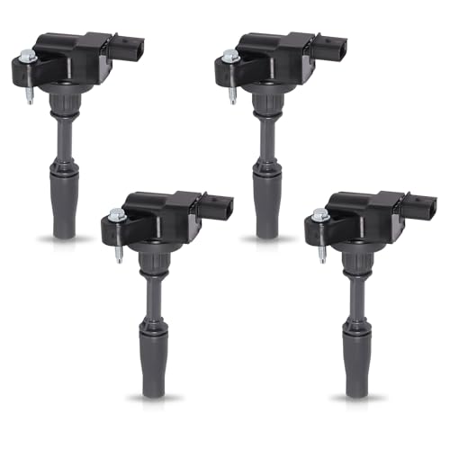 Image of ENA Ignition Coil Pack UF680 Compatible with Chevy Malibu 2.0L 2013-2022, Impala 2.5L 2014-2019, Buick Regal 2.0L 2014-2017, Cadillac ATS 2.0L 2013-2019, CTS 2014-2019 2.0L Set of 4
