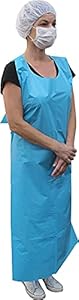Medi-Inn Extra-starke PE-Schürzen blau, 50 Stück
