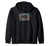 Photo Gallery legend since 1934 limited edition 89th birthday gifts felpa con cappuccio Photo Gallery legend since 1934 limited edition 89th birthday gifts felpa con cappuccio