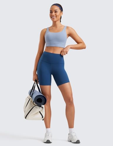 Image of CRZ YOGA Butterluxe Biker Shorts 6 inch | Extremely Soft, Gentle Compression, Yoga, High Waisted, for Women