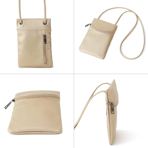 Image of Small Crossbody Women Cell Phone Purse Wallet Bag With Shoulder Strap