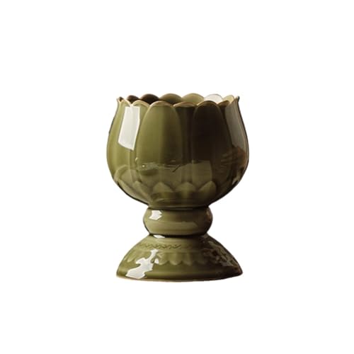 Brûleur d'encens Longquan céladon céramique artisanale de luxe - 2