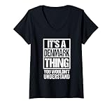 Photo Gallery donna it s a denmark thing you wouldn t understand danish dane maglietta con collo a v Photo Gallery donna it s a denmark thing you wouldn t understand danish dane maglietta con collo a v