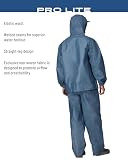FROGG TOGGS Męski kombinezon przeciwdeszczowy Pro Lite, wodoodporny, oddychający, niezawodna ochrona przed mokrą pogodą, NIEBIESKI, Medium/Large