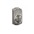 Schlage Camelot Electronic Keypad Deadbolt Lock, Keyless Front Door Entry, Mechanical Key Backup Included, Satin Nickel, BE365 V CAM 619