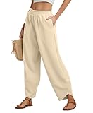 US Standard Size: S (4-6), M (8-10), L (12-14), XL (16-18), XXL (20-22). We suggest checking the size chart for specific measurements to find the perfect fit for you. Features: These Womens Wide Leg Baggy Harem Boho Y2K Pants include two side-seamed ...