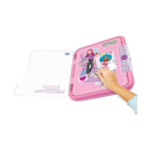 VTech KidiSecrets 365 – Diario Secreto de Voz, Diario Secreto Interactivo para niñas con...
