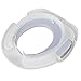 Potty Training Seat, Universal Ergonomic Anti Splash Urine Soft Children Toilet Seat with NonSlip Handle, Food Grade PP Material, for Boys and Girls Babies (White)