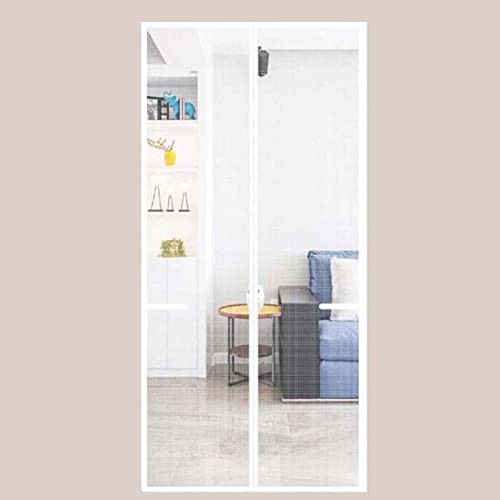 Mosquitera Puerta Magnetica Blanca Marca Generic