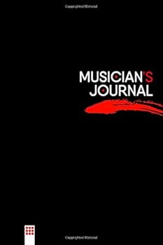 Paperback Musician's Dotted Bullet Journal: Notebook 6 x 9 inches - 120 Sheets Per Book, Dot Grid Paper Book