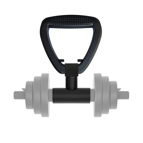 Dumbbell Grip Handle for Home Fitness Dumbbell Handle Converts Your Dumbbells Into Kettlebells Adjustable & Up to 100 lb Capacity Weight Barbell
