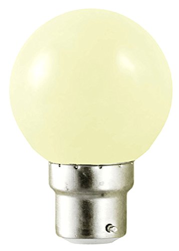 Vision-EL - Ampoule Led 0,8W culot B22 - Forme boule - Blanc chaud 3000°K