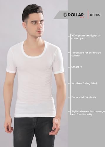 Image of Dollar Bigboss Men's Solid Regular Fit Vest