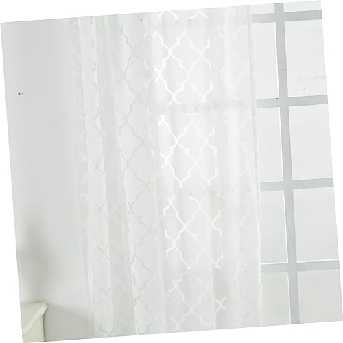Cortina translúcida bicolor en forma de burbuja procesada para barra de salón 5