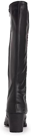 MUK LUKS Women's Lacy Lottie Boots, Black, 8.5 | Image 2
