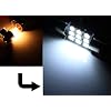 iJDMTOY Premium SMD LED Lights Interior Package Combo Compatible with 1995-2002 Mercedes-Benz W210 E320 E400 E430 E55 AMG E-Class Sedan, Xenon White