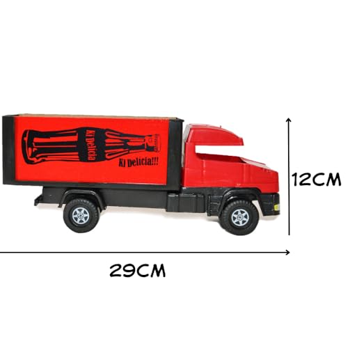 Brinquedo Mini Caminhão Carreta Carroceria Bau Infantil (Modelo:Caminhão Bau)