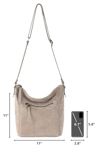 Image of The Sak Ashland Crossbody Purse - Women's Leather Handbag For Everyday & Travel - Cross Body With Adjustable Shoulder Strap
