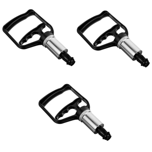 KESYOO 3 piezas bomba de vacío manual para terapia de ventosas portátil para espalda y cuello miniatura 1