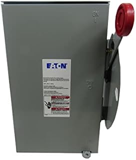 Eaton 100 Amp 120/240-Volt 24,000-Watt Non-Fused General-Duty Double-Throw Safety Switch