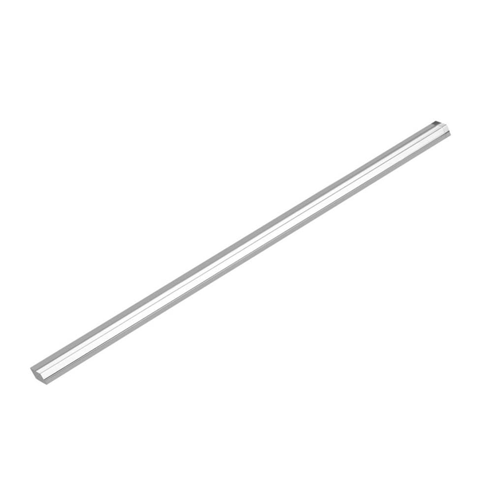 Pręty okrągłe z ABS i akrylu, Pręty kwadratowe akrylowe, opakowanie 5 sztuk, przezroczyste, o wielu przekrojach, długości 100–500 mm(8x8x200mm)