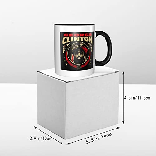 Ekocev George Clinton Funny Coffee Mug Novelty Travel Mug Holiday Gift For Mens And Womens #TOP5