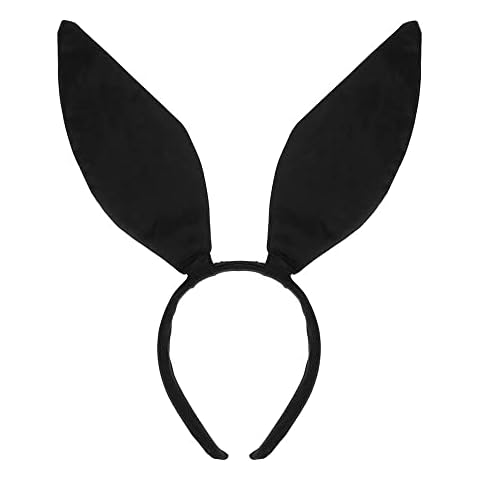 VHIMASA Bunny Ears Headband Rabbit Ear Hair Band Easter Halloween Cosplay Hair Hoop Cover