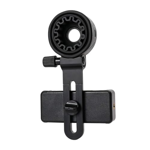 Uonlytech Adaptador de Fotografía para Teléfono Móvil Soporte para Telescopios y Microscopios Compatible con Teléfonos Accesorios de Fotografía para y Astronomía