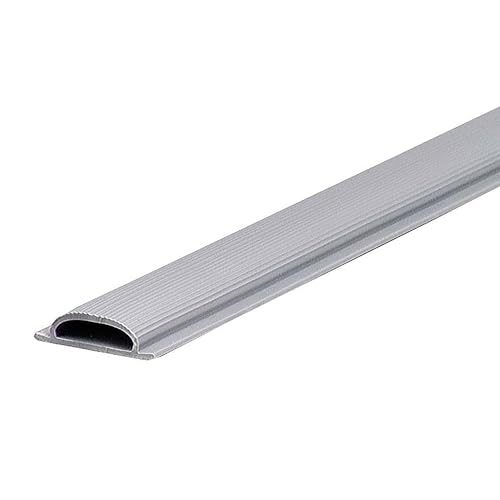 Image of M-D Building Products 13417 1-1 /4 in. x 3 /4 in. x 36 in. Gray Vinyl Weatherstrip Replacement Insert for Threshold