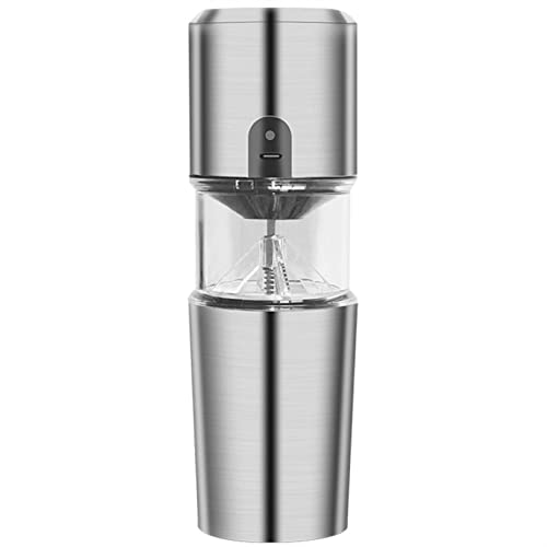 Amoladora de café, Mini USB Grano de café Grinder Electric Coffee Grinder de Acero Inoxidable Frijoles Especias Máquina…