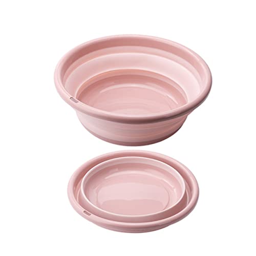 VICASKY 折りたたみ バケツ 洗面器 洗面器 洗面器 洗面器 洗面器 折りたたみ 洗面器 ピンク