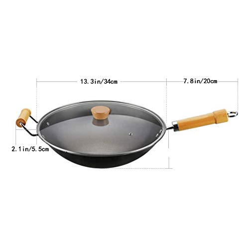 Black Wok Chef's Classic con Mango Auxiliar y Tapa miniatura 2