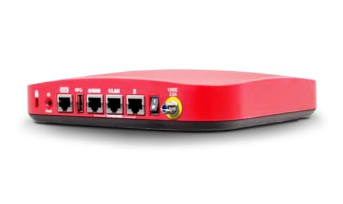 Image of WatchGuard Firebox T115-W with 3 Year Basic Security Suite - Wi-Fi 7 Tabletop Firewall, 3X 1Gb Ports, Silent Fanless Security for Small Offices (WGT116033)