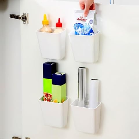 APOMOONS Wall Mounted Storage Box Organiser Cover
