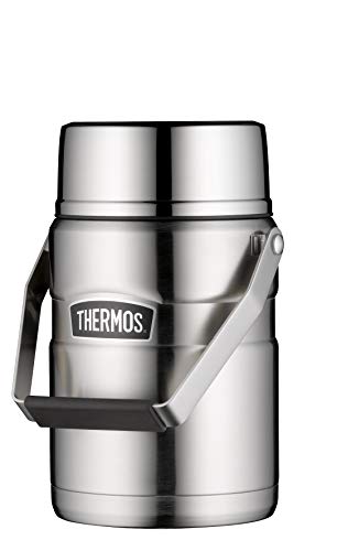Thermos STAINLESS KING FOOD JAR 1,2 l roestvrij staal thermosfles met inzetstukken en handvat, 12 uur warm/24 uur koud, voor pasta, soep, muesli, thermocontainer voor eten, groot - Image 7