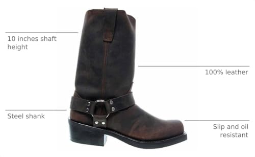 Image of Durango Black Harness Boot