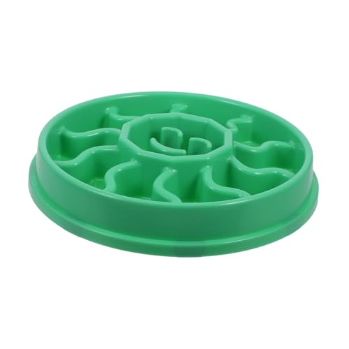BESPORTBLE 防止ペットボウル 子犬犬ボウル 犬のスローフィーダーボウル 子犬のボウル ドッグウォーターボウルはこぼれません 犬用 小型犬ボウル 犬のおやつ 皿 Light Green