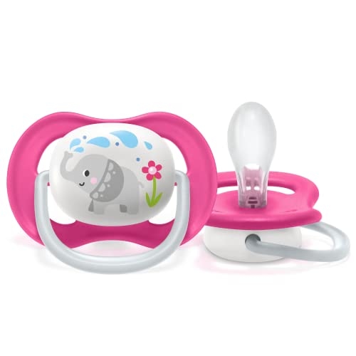 Chupeta Ultra Air 6-18 Meses Philips Avent Girl Unitária Elefante 081/12 Chupeta Ultra Air 6-18 Meses Philips Avent Girl Unitária Elefante 081/12