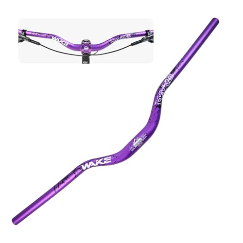 WAKE Fahrrad Lenker 31,8 × 720/780 mm Extra Langer Breiter 30/55 mm Höhe Riser Bar Aluminiumlegierung für Radfahren MTB Mountainbike… – Ansicht 1