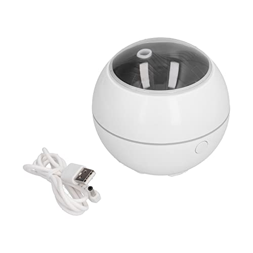 Difusor aromático eléctrico portátil USB 100ml blanco miniatura 3